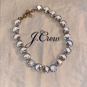 J. Crew Rhinestone Statement Necklace
